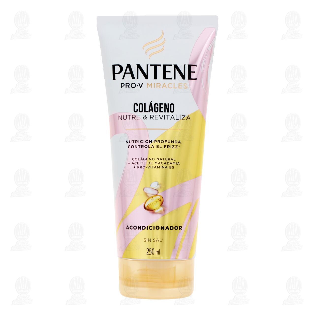 Acondicionador Pantene Pro-V Miracles Colágeno, 250 ml.