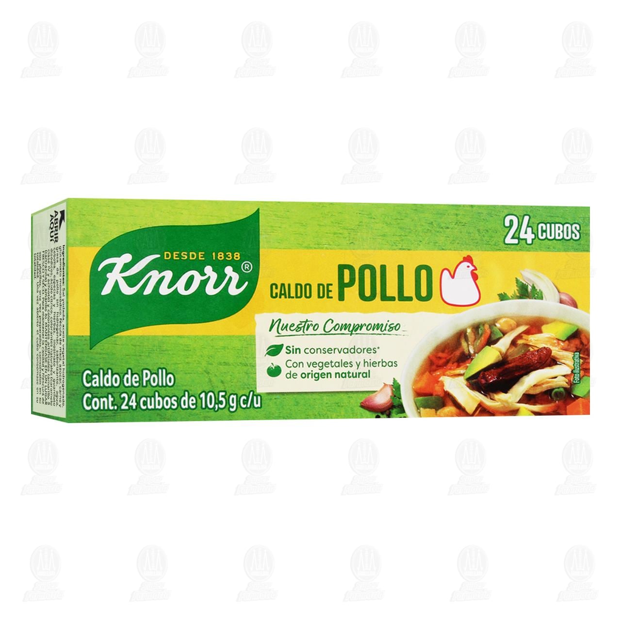 Imagen para Caldo de Pollo Knorr Suiza en Cubos, 24 pzas.