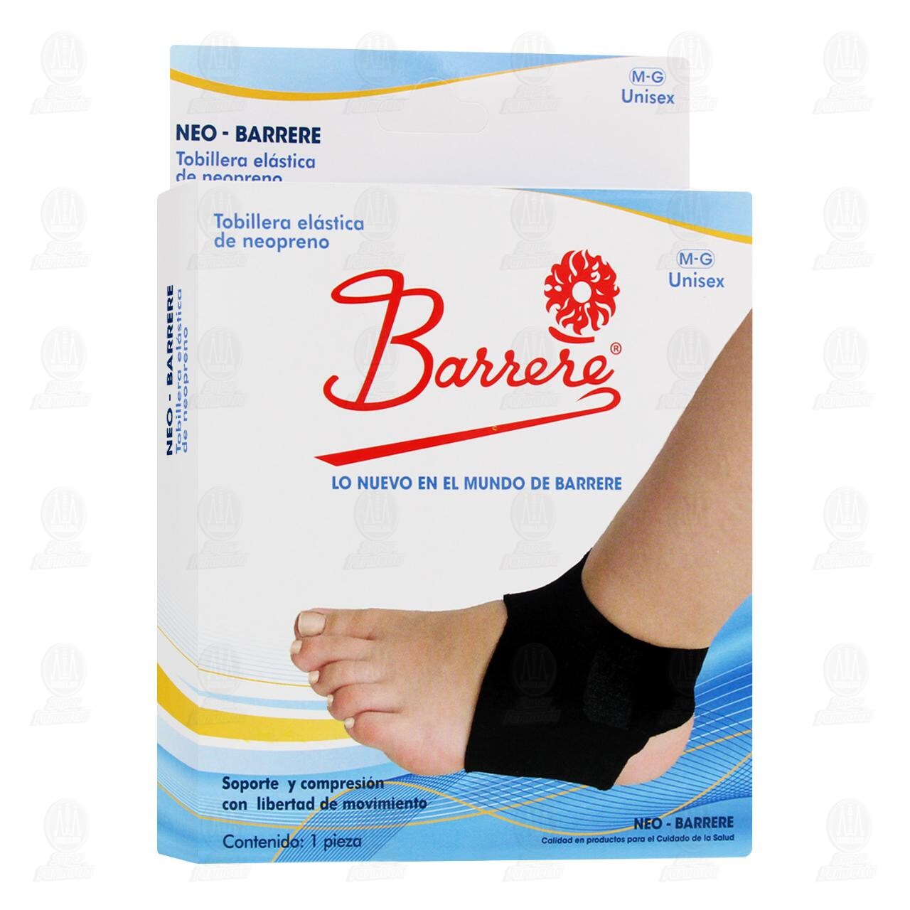 Tobillera El&aacute;stica de Neopreno Unisex, 1 pza. image number 0