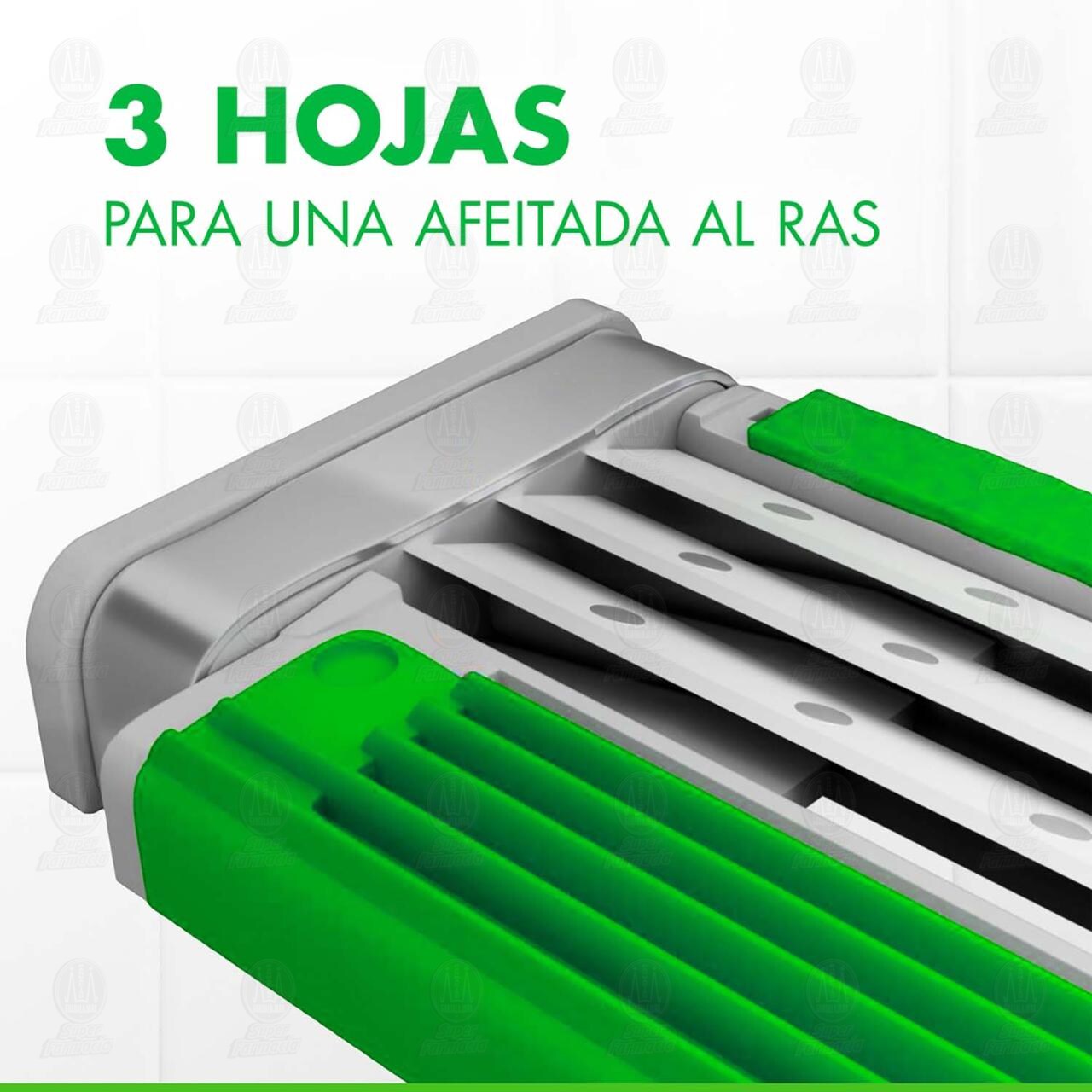 M&aacute;quina para Afeitar Gillette Sensor 3 Sensitive, 5 pzas. image number 3