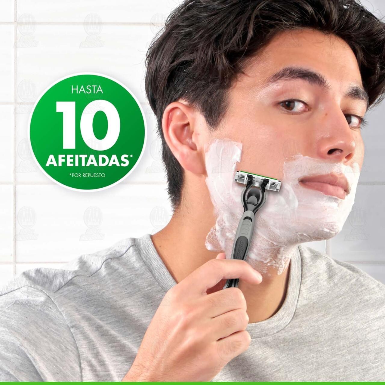 M&aacute;quina para Afeitar Gillette Sensor 3 Sensitive, 5 pzas. image number 4