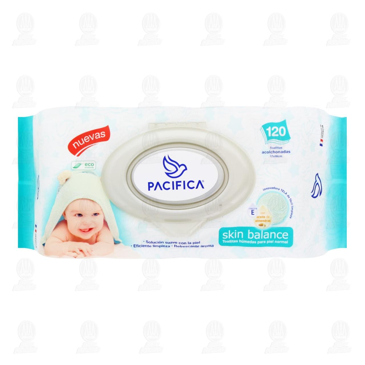 Imagen para Toallitas Húmedas para Bebé Pacifica Baby Expert, 120 pzas.