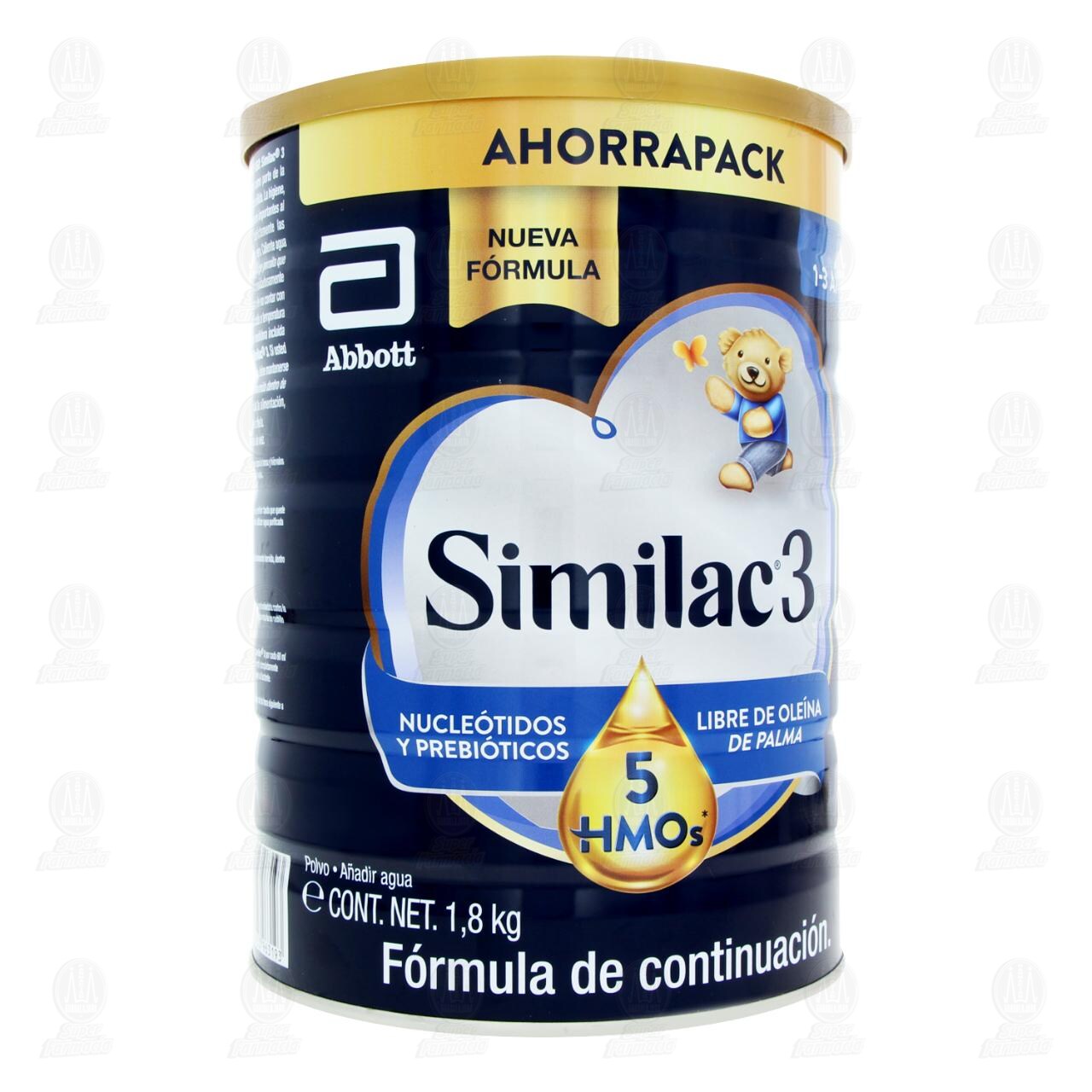 F&oacute;rmula Infantil Similac 3 de Continuaci&oacute;n (Edad 1 a 3 A&ntilde;os), 1.8 kg. image number 0