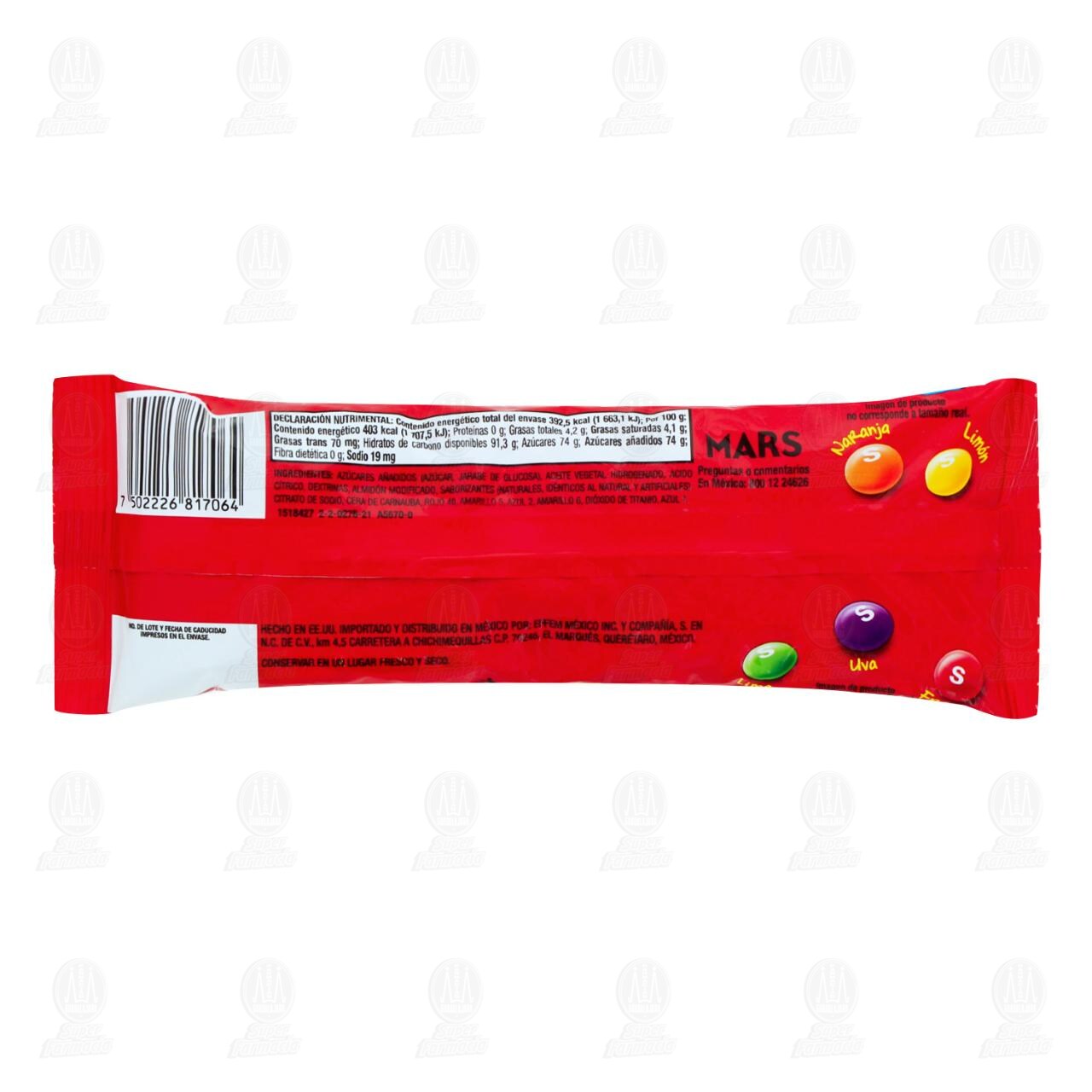 Caramelo Skittles Original Share Size, 97.4 gr. image number 1