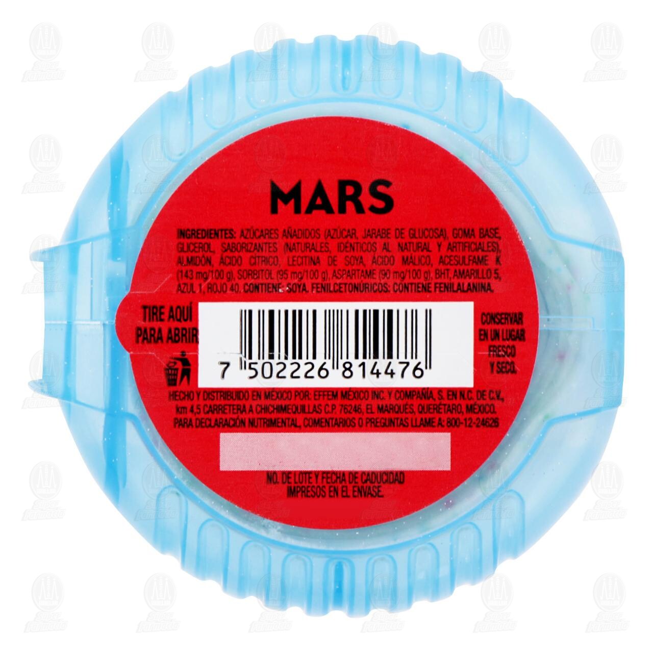 Goma de Mascar Hubba Bubba Bubble Tape Sabor a Frutas: Fresa, Mora y Sand&iacute;a, 56.7 gr. image number 1