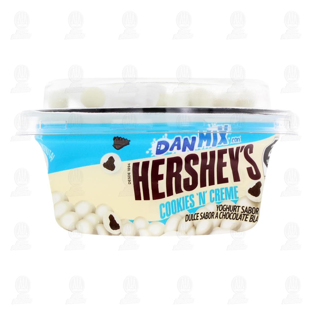 Yoghurt Danmix con Hershey´s Cookies 'N' Creme, 110 g.