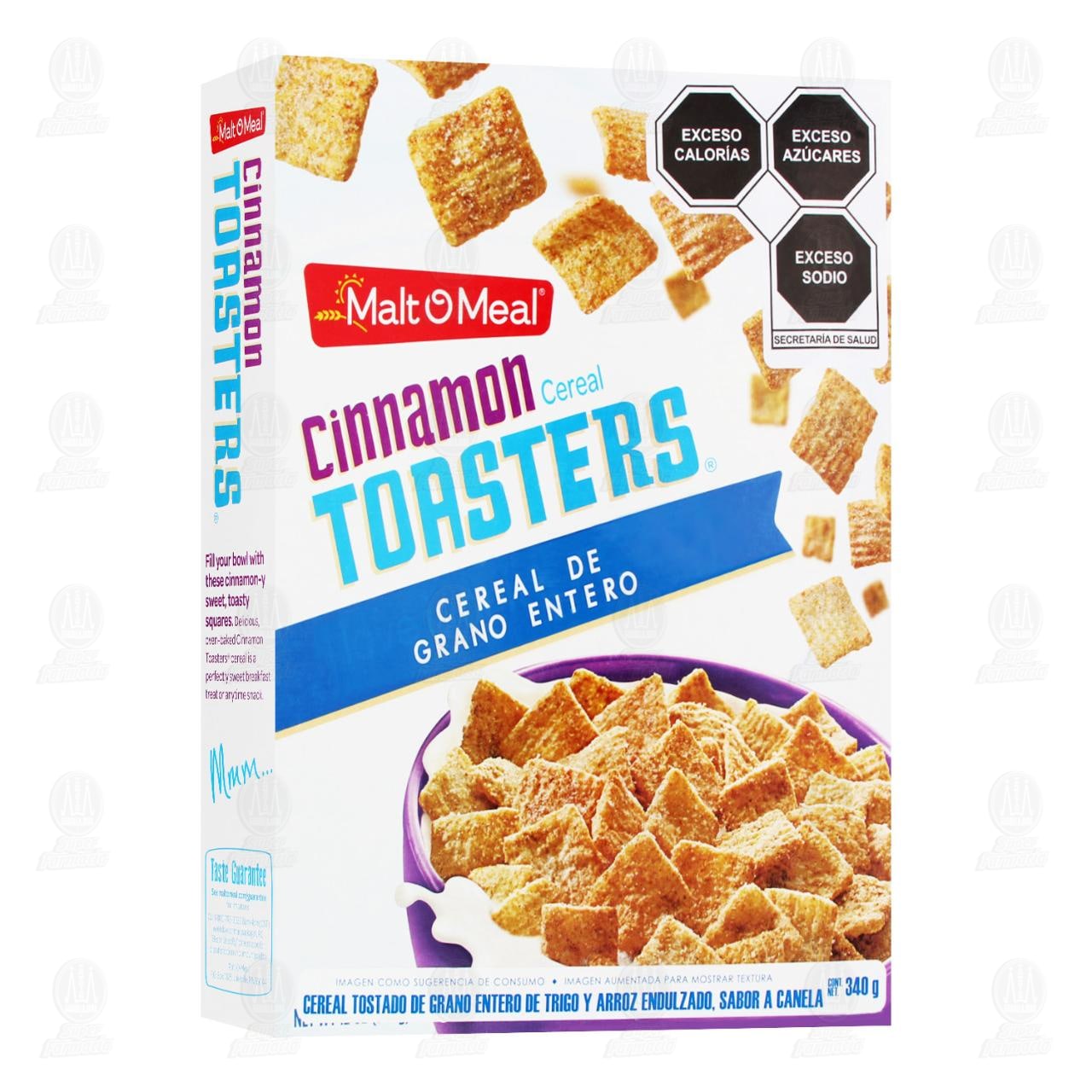 Imagen para Cereal de Grano Entero Malt o Meal Sabor Canela, 340 gr.