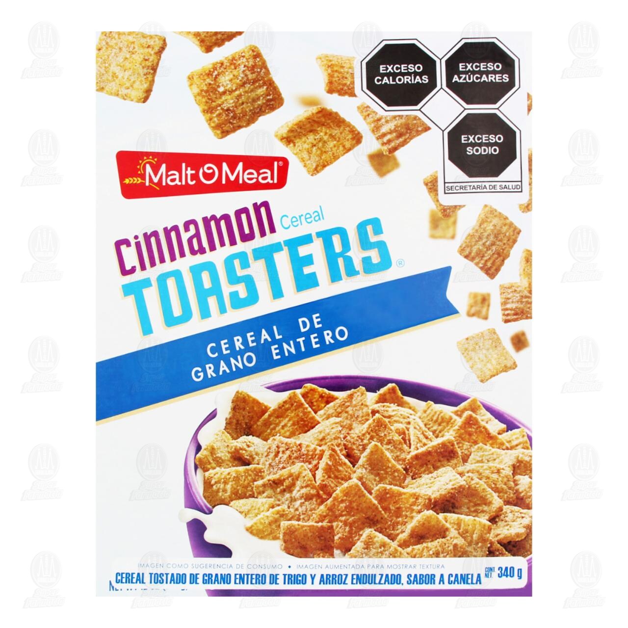Cereal de Grano Entero Malt o Meal Sabor Canela, 340 gr. image number 1