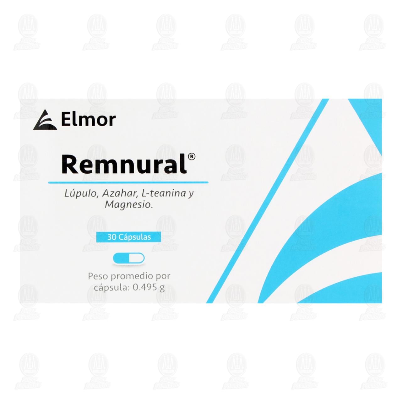 Remnural Sedante, 30 C&aacute;psulas. image number 1