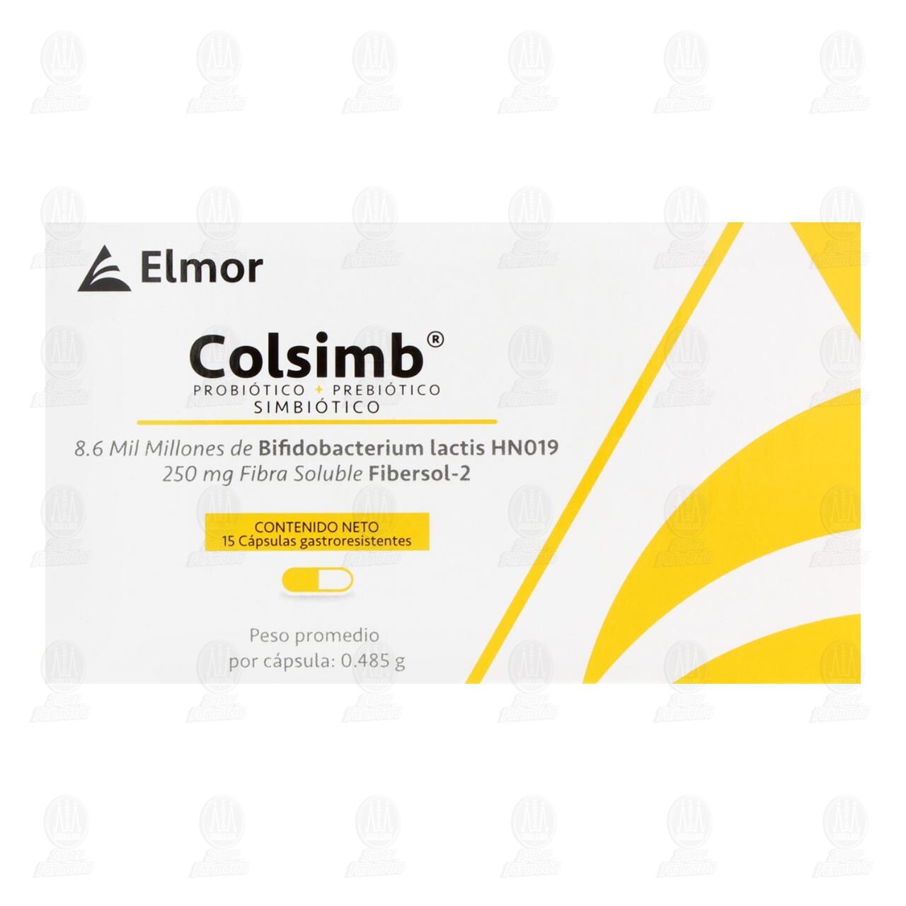 Enzimas Digestivas Colsimb, 15 C&aacute;psulas. image number 1