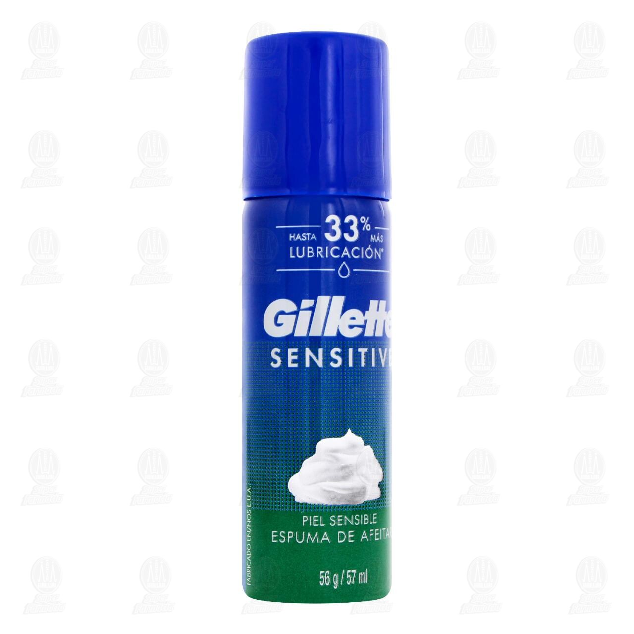 Espuma de Afeitar Gillette Sensitive Piel Sensible, 56 gr. image number 0