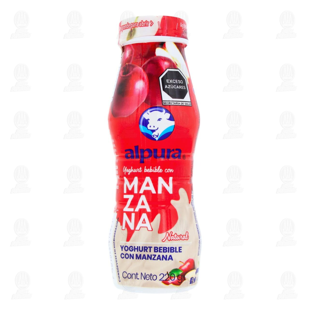 Yoghurt Bebible Alpura con Manzana, 220 gr. image number 1