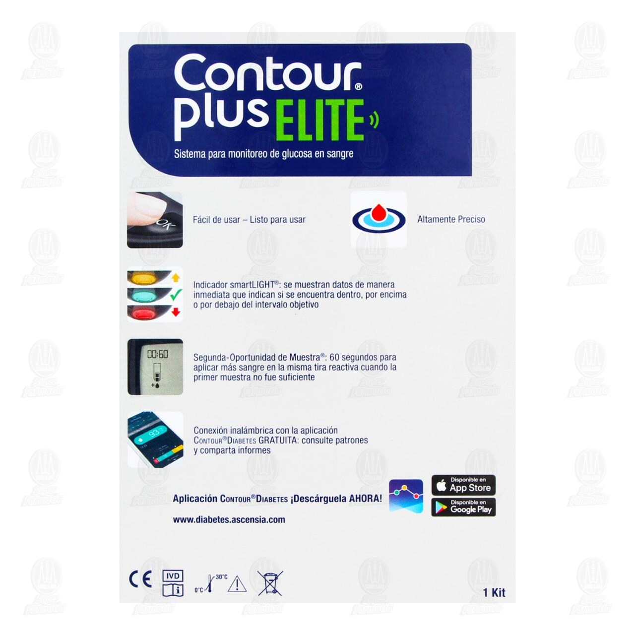 Kit Contour Plus Elite, 1 pza. de CONTOUR | Farmacias Guadalajara