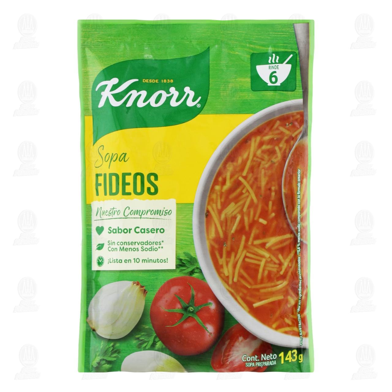 Imagen para Sopa Preparada Knorr de Fideos, 143 gr.