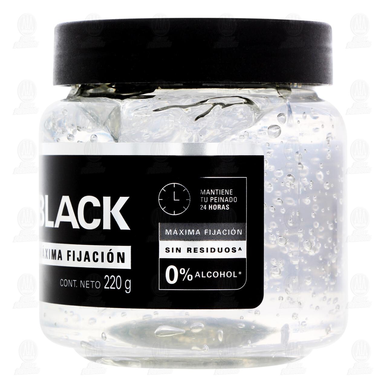Gel para Cabello Ego Black M&aacute;xima Fijaci&oacute;n, 220 gr. image number 2