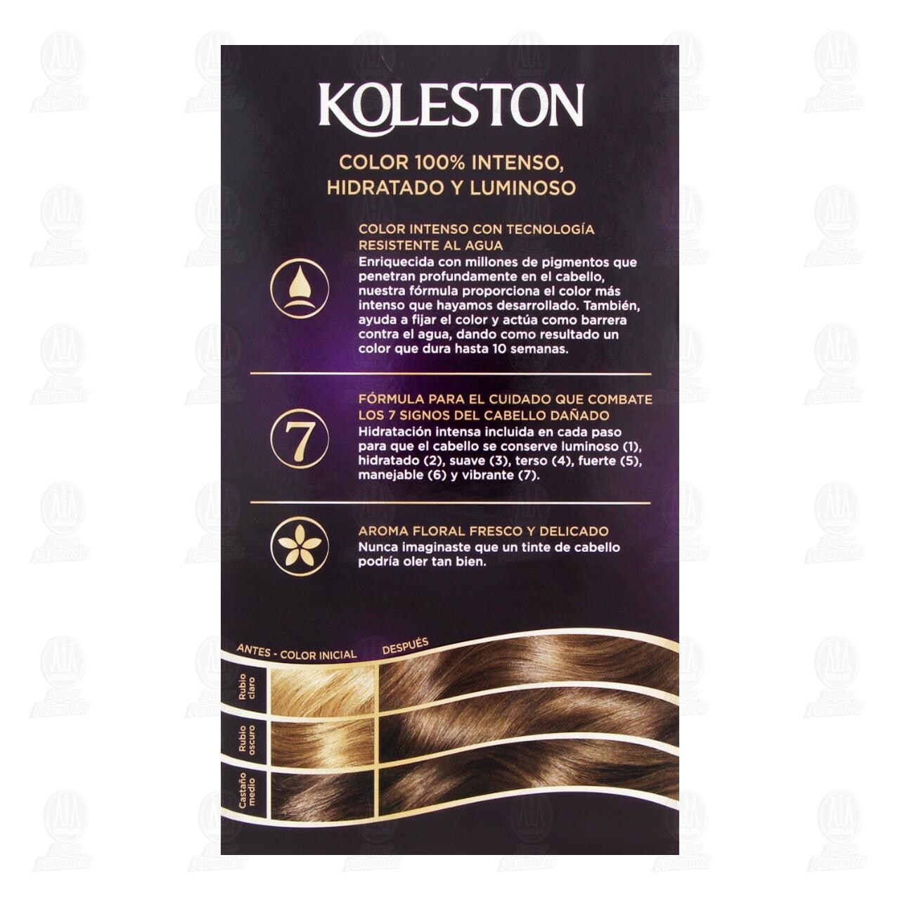 Tinte Koleston en Crema Color Rubio Cenizo Oscuro (61), 1 pz. image number 2