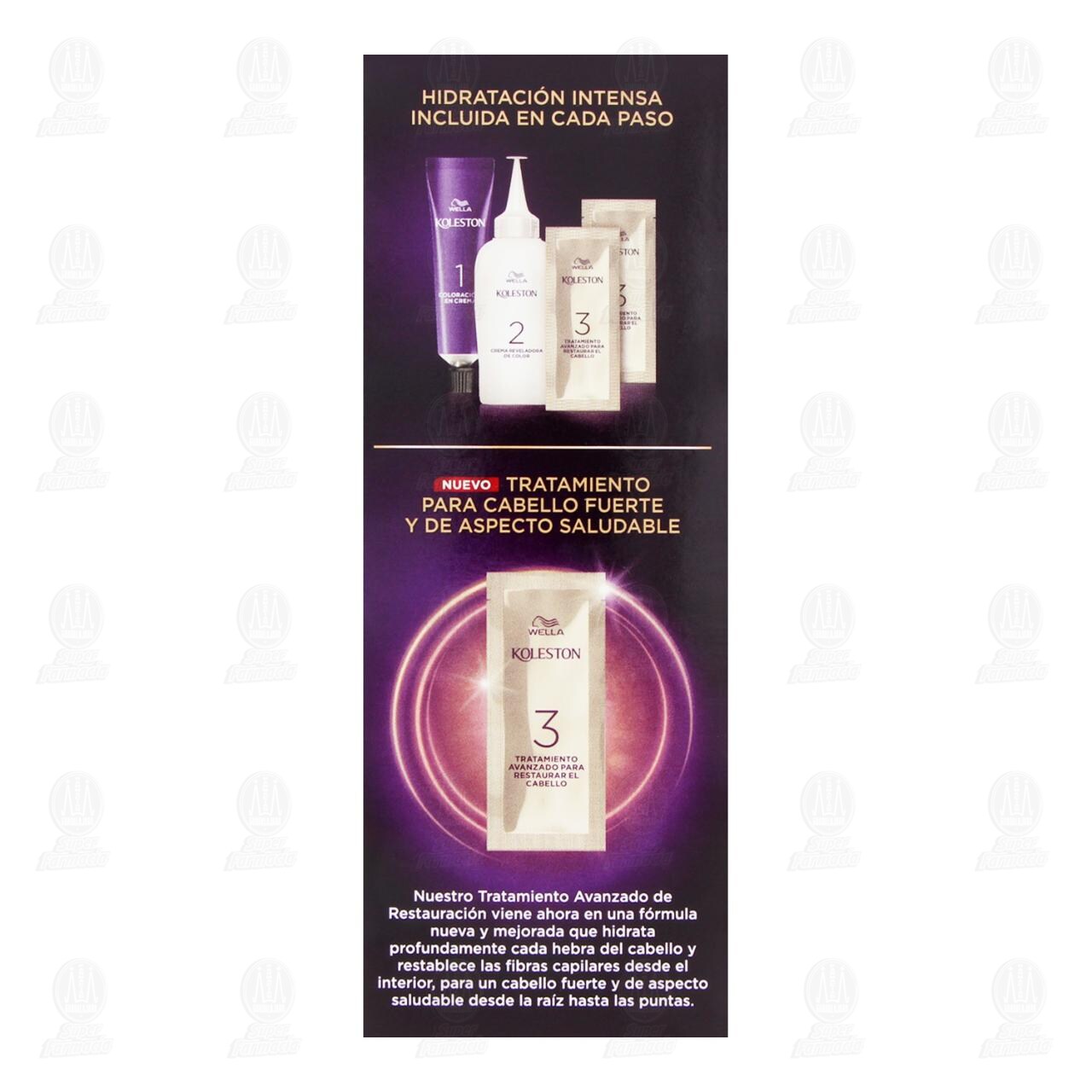 Tinte Koleston en Crema Color Rubio Cenizo Oscuro (61), 1 pz. image number 3