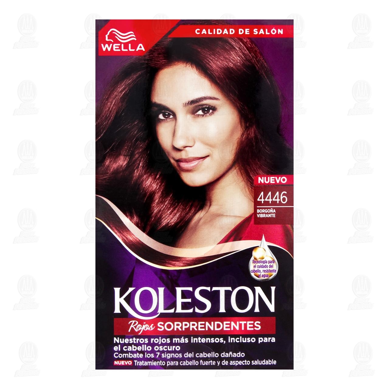 Tinte Koleston en Crema Color Borgo&ntilde;a Vibrante (4446), 1 pz. image number 1