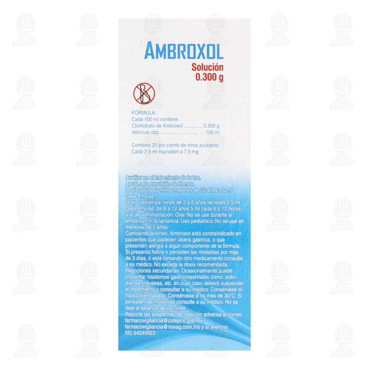 Ambroxol Soluci&oacute;n 0.300 gr, 120 ml Pharmalife. image number 2