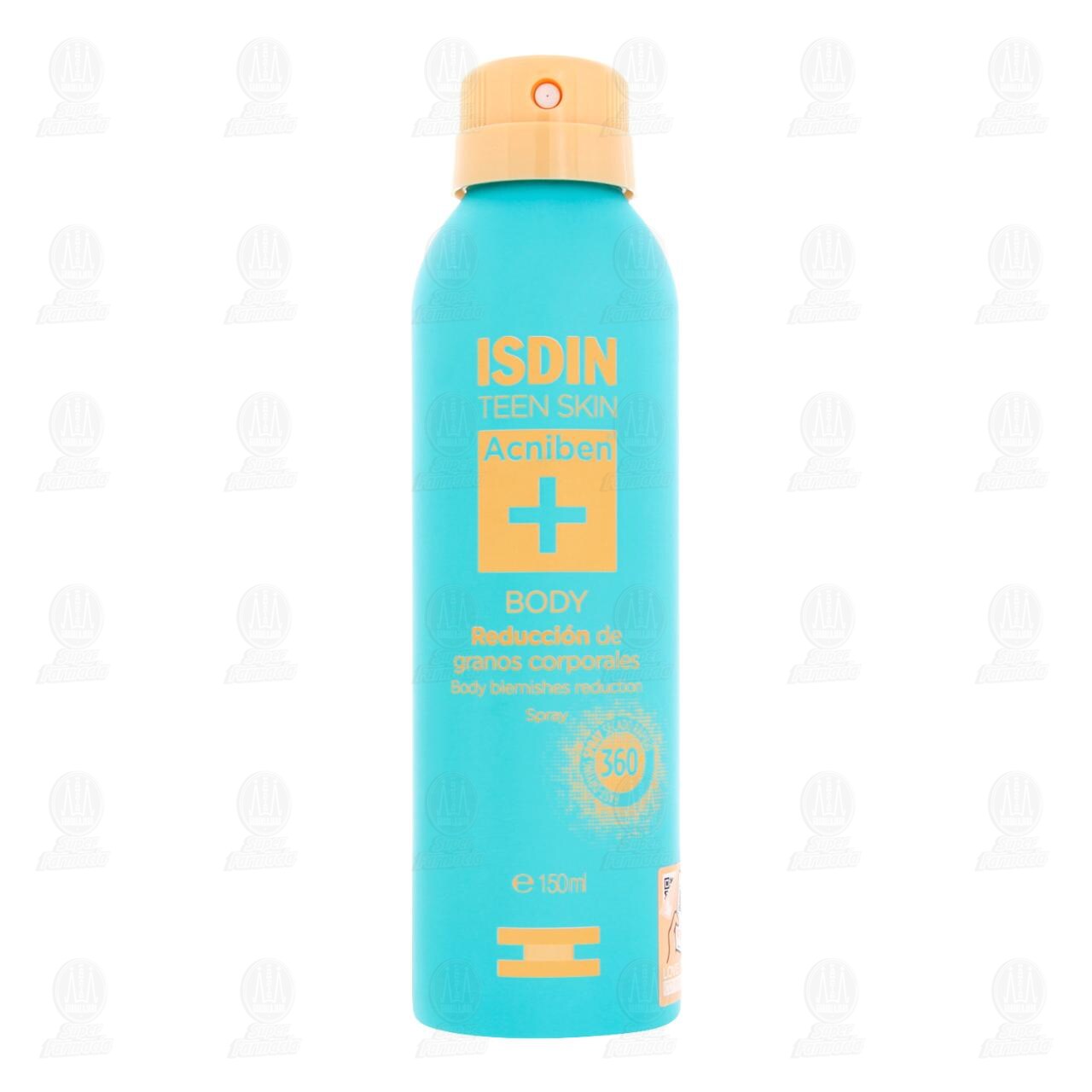 Isdin Teen Skin Acniben Body Spray, 150 ml. image number 1