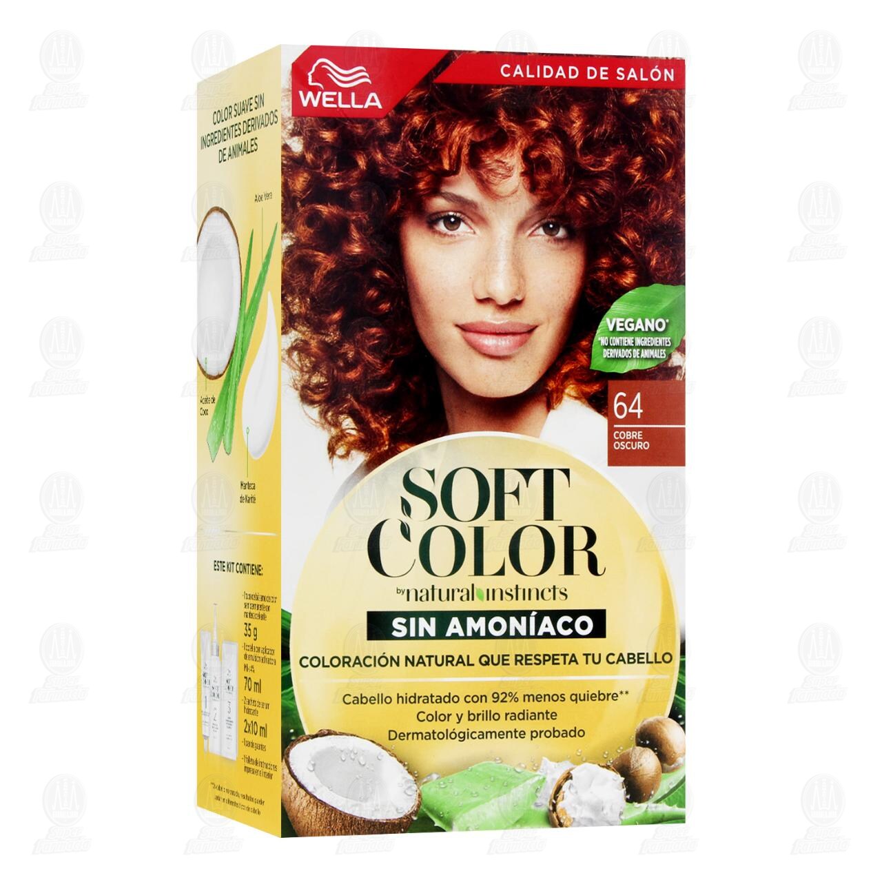 Tinte Soft Color Cobre Oscuro (64), 1pz. image number 0