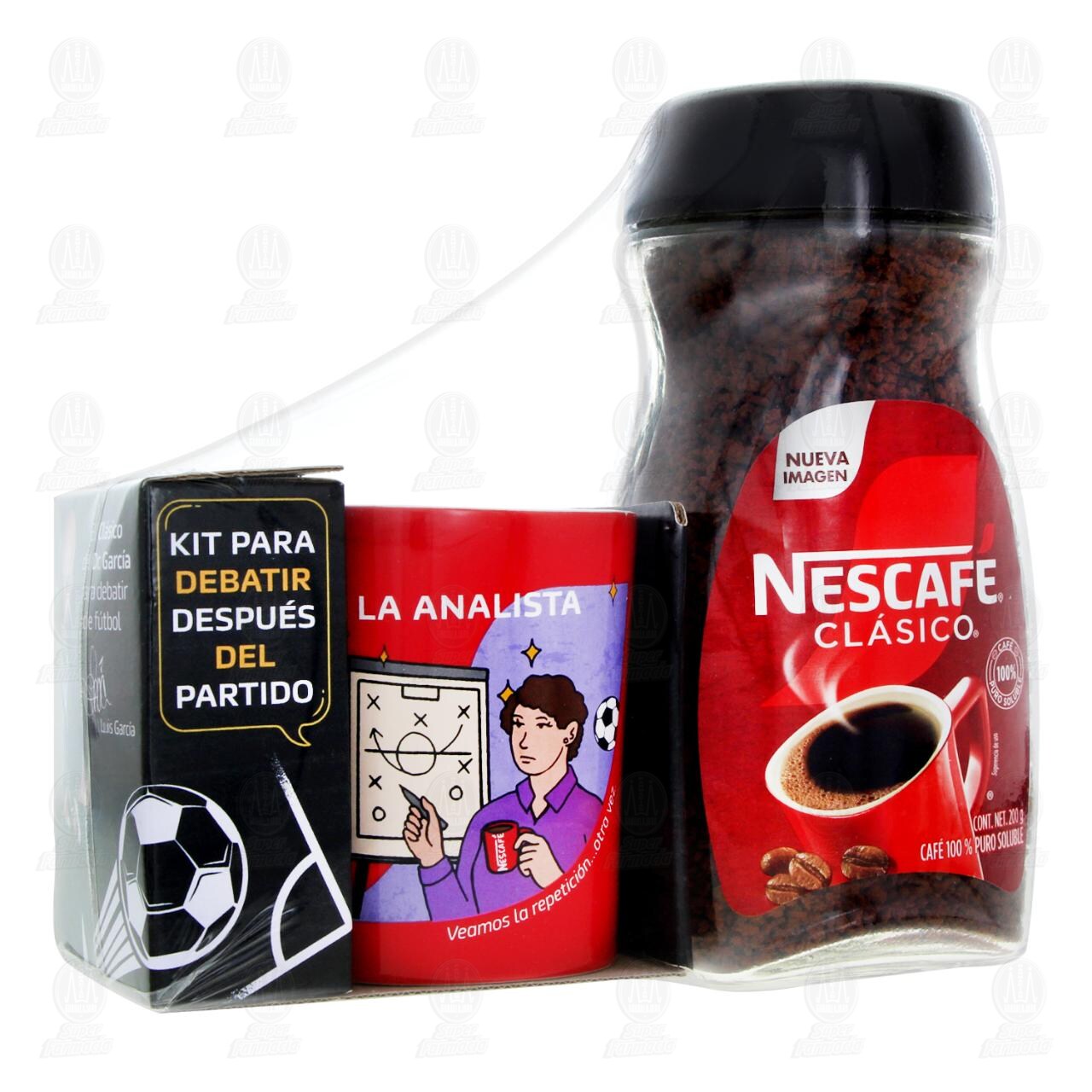 Pack Caf&eacute; Soluble Nescaf&eacute; Cl&aacute;sico 200 gr + Taza Edici&oacute;n Especial, 2 pzas. image number 0