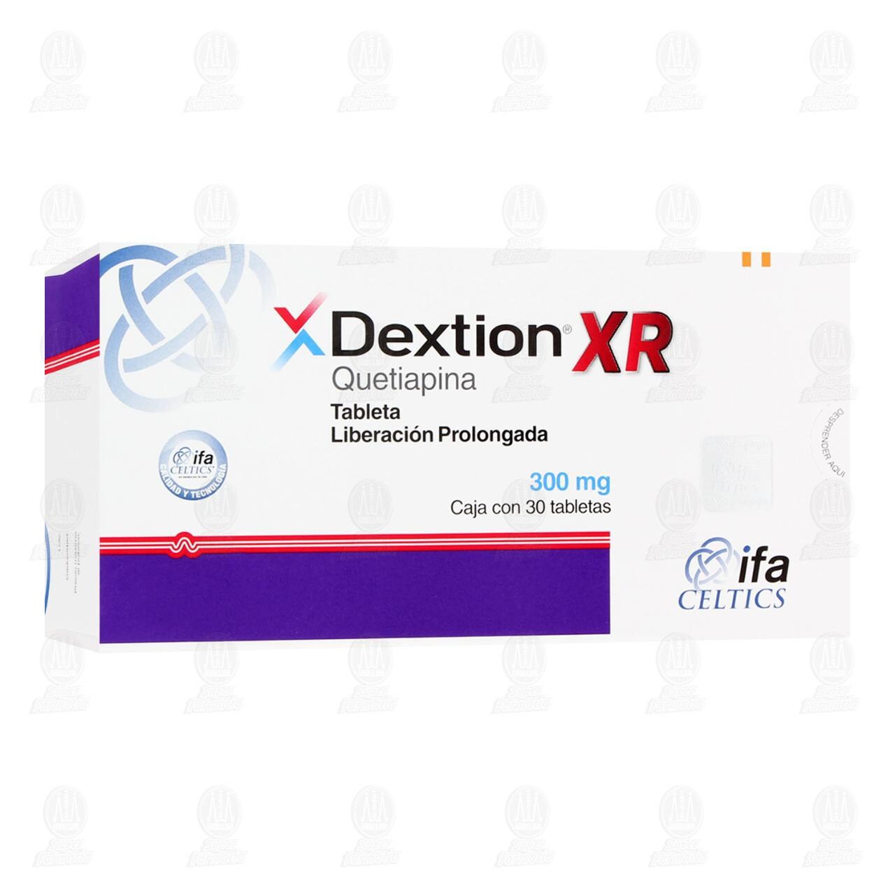 Dextion XR 300 mg, 30 Tabletas. image number 0