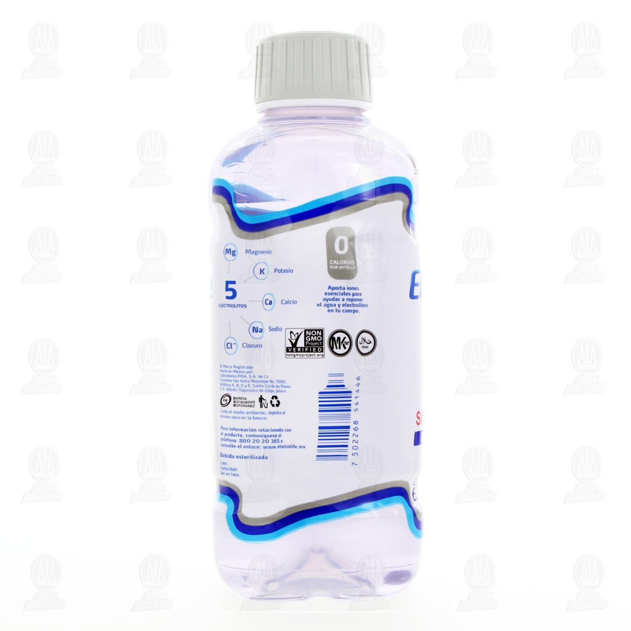 Bebida Hidratante Electrolife Zero Sabor Mora Azul, 625 ml. image number 2