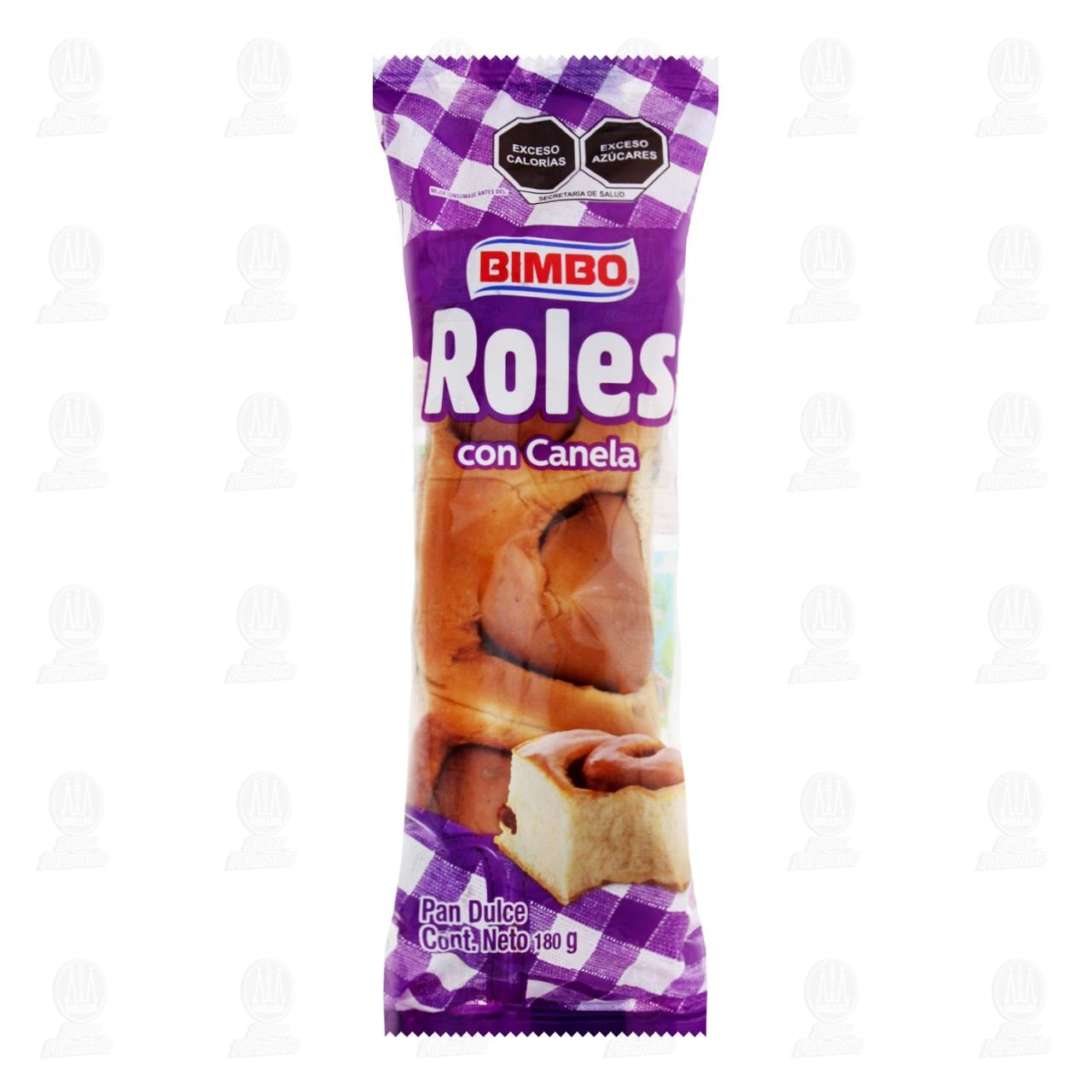 Imagen para Roles de Canela Bimbo, 180 gr.