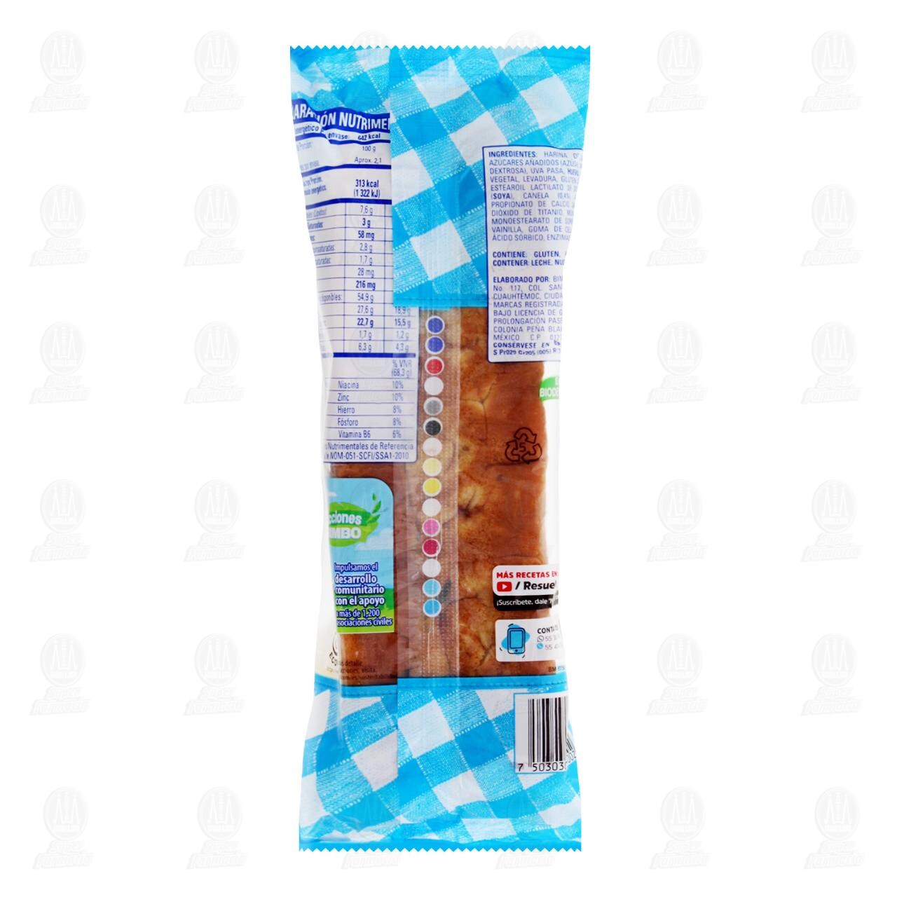 Roles Glaseados Bimbo, 205 gr. image number 1