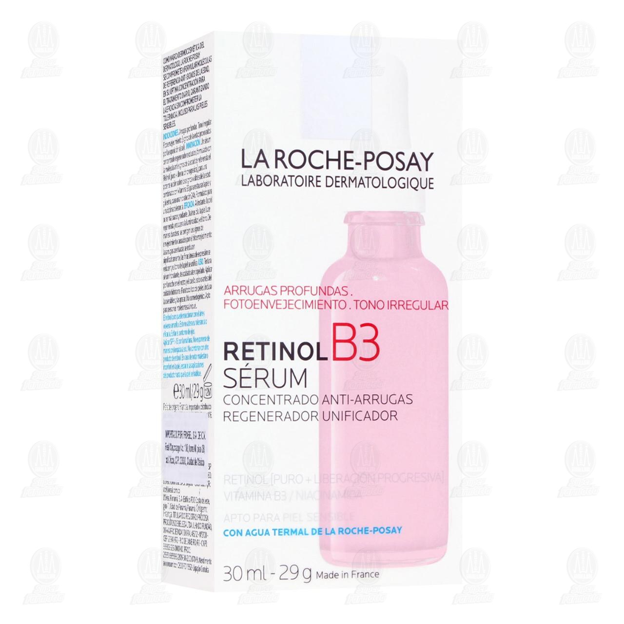 La Roche Posay Sérum Retinol B3 Concentrado Antiarrugas, 30 ml.