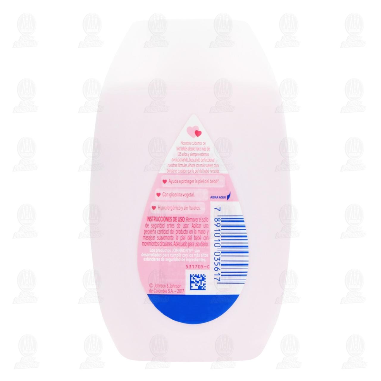 Crema Corporal para Beb&eacute; Johnson&acute;s Original, 100 ml. image number 2