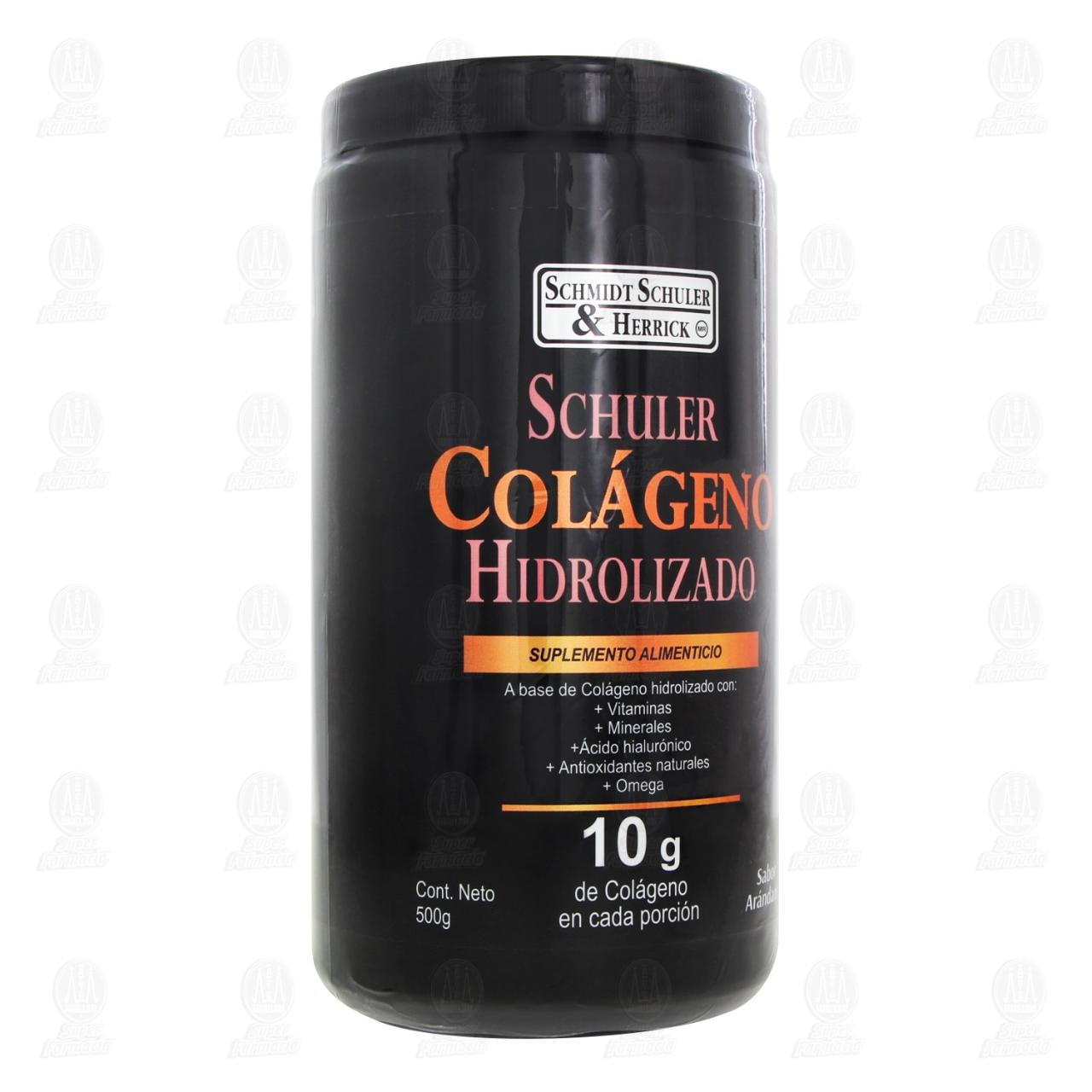 Schuler Col&aacute;geno Hidrolizado Sabor Ar&aacute;ndano, 500 gr. image number 0
