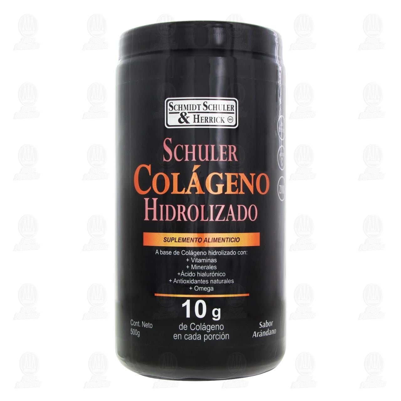 Schuler Col&aacute;geno Hidrolizado Sabor Ar&aacute;ndano, 500 gr. image number 1