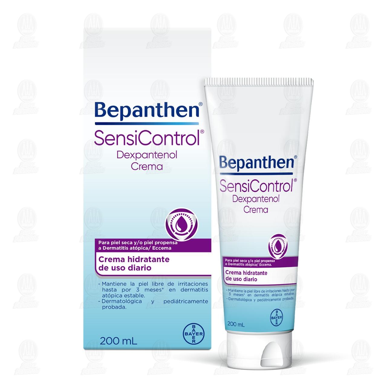 Bepanthen Crema Hidratante de Uso Diario SensiControl, 200 ml. image number 3