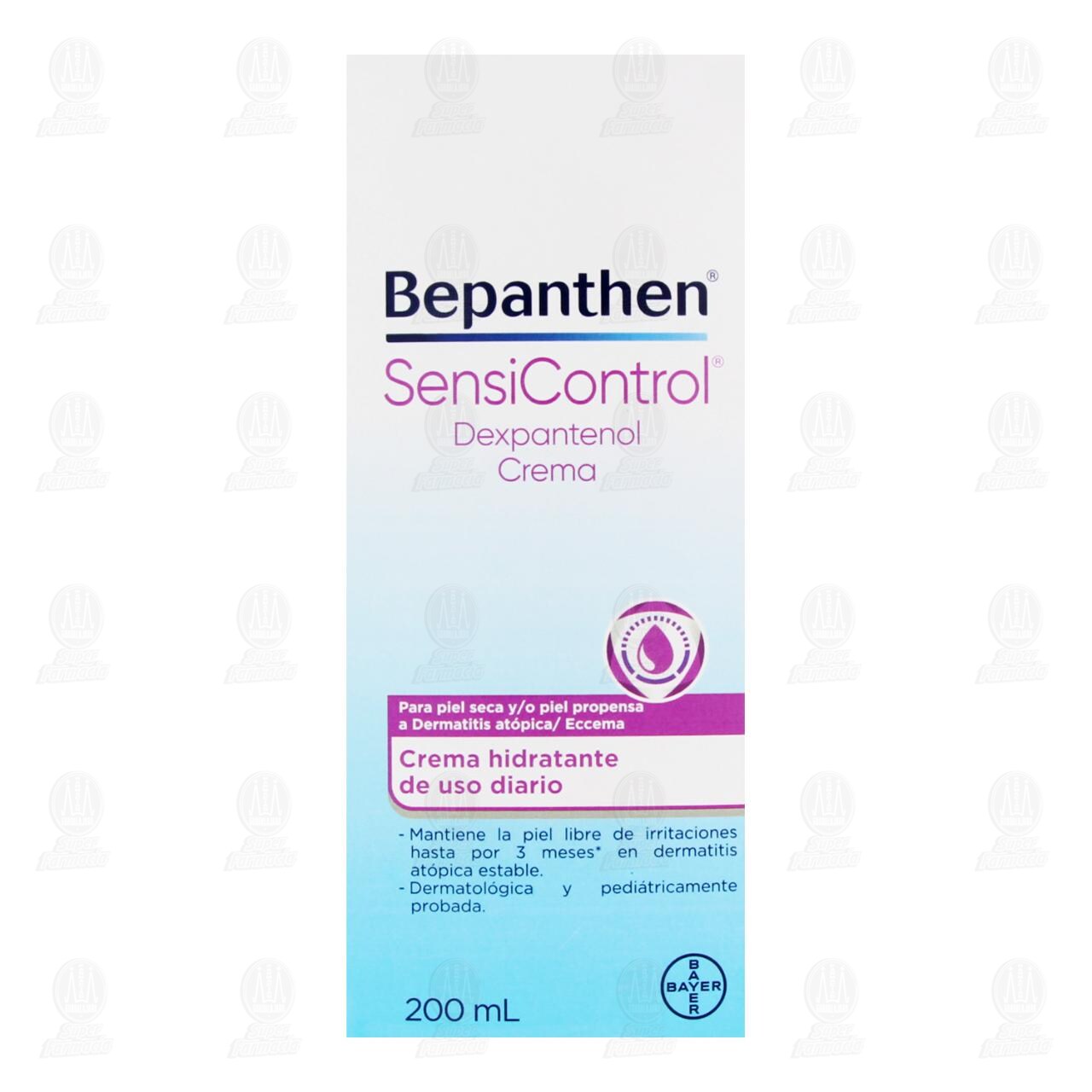 Bepanthen Crema Hidratante de Uso Diario SensiControl, 200 ml. image number 1