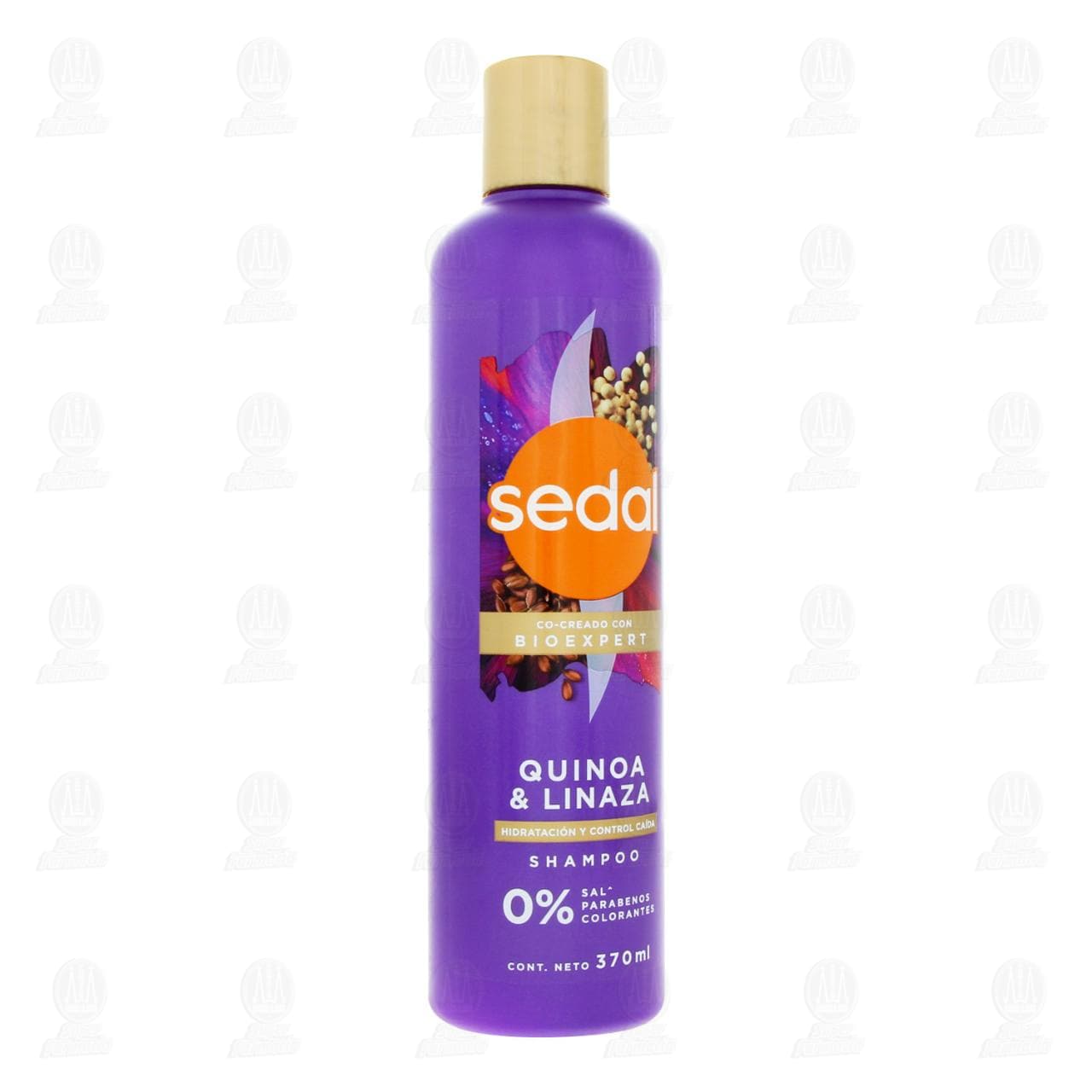 Imagen para Shampoo Sedal Bioexpert Quinoa & Linaza Hidratación y Control Caída, 370 ml.