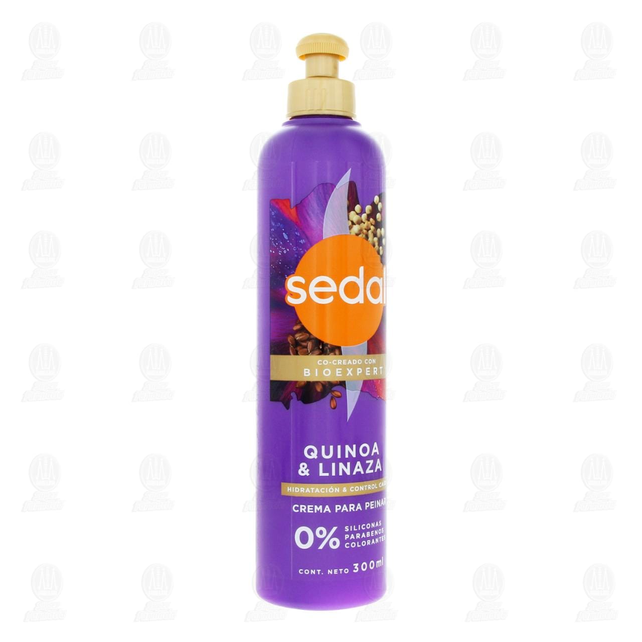 Crema para Peinar Sedal Bioexpert Quinoa & Linaza Hidrataci&oacute;n y Control Ca&iacute;da, 300 ml.