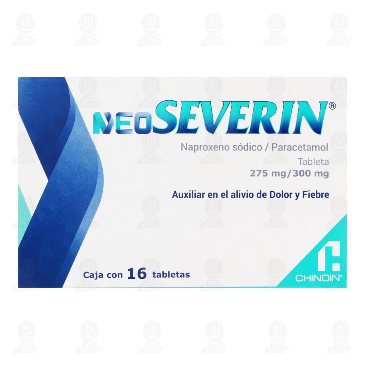 NeoSeverin 275mg/300mg, 16 Tabletas. image number 1