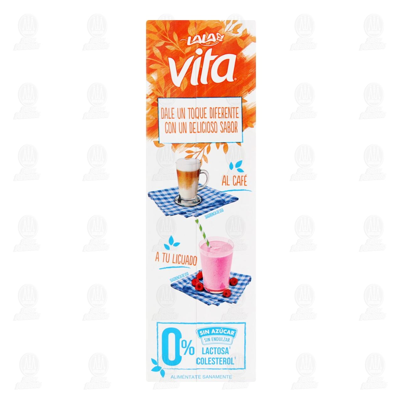 Alimento Líquido Lala Vita Almendras Sin Azúcar, 960 ml. image number 2