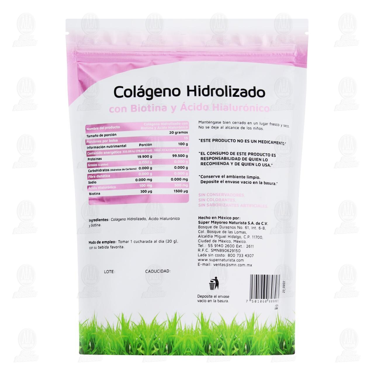 Col&aacute;geno Hidrolizado Vidanat, 300 gr. image number 1
