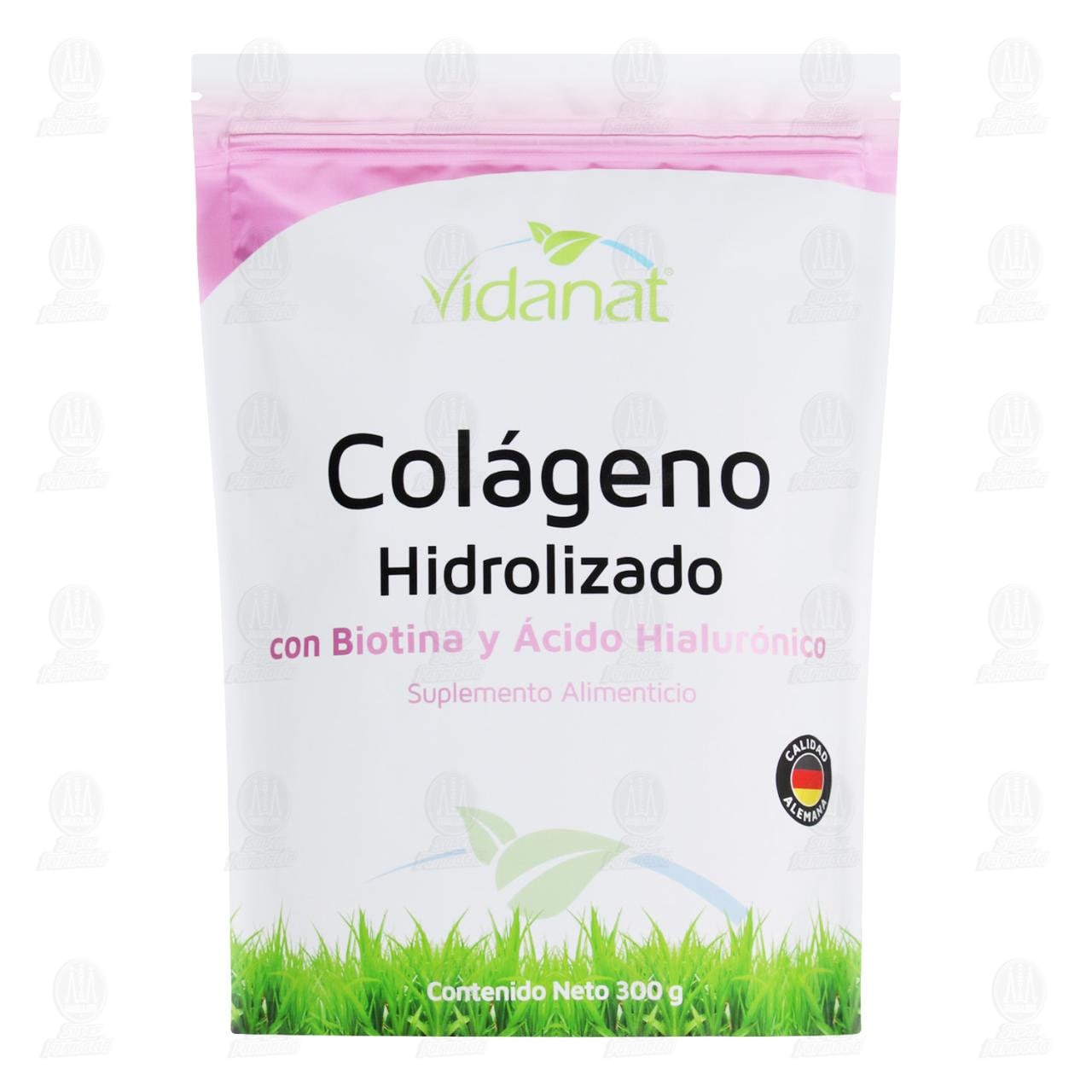 Col&aacute;geno Hidrolizado Vidanat, 300 gr.