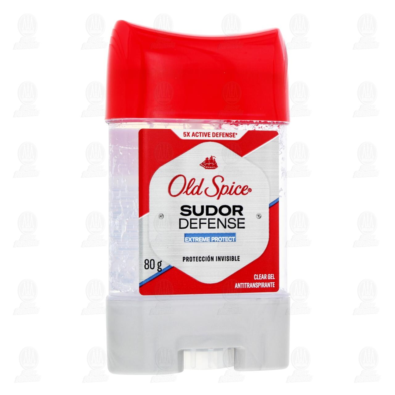 Gel Antitranspirante Clear Old Spice Sudor Defense, 80 gr. image number 0