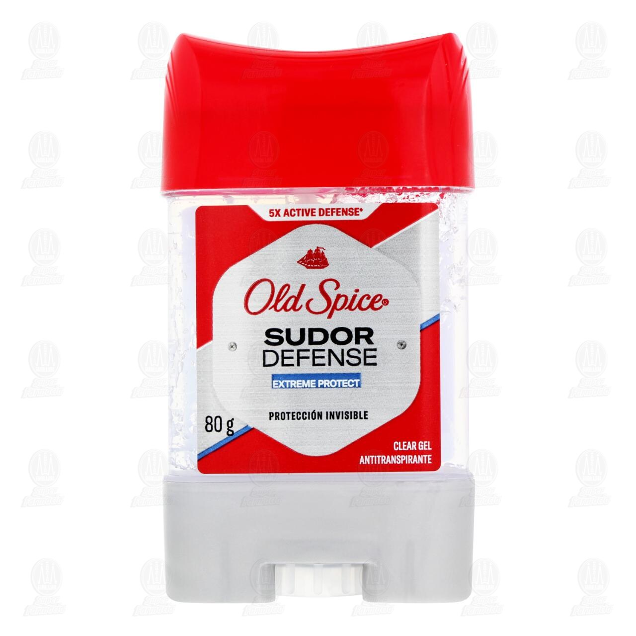 Gel Antitranspirante Clear Old Spice Sudor Defense, 80 gr. image number 1