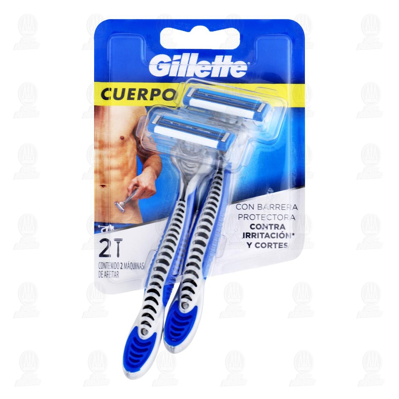 M&aacute;quinas para Afeitar Gillette Cuerpo, 2 pzas. image number 0