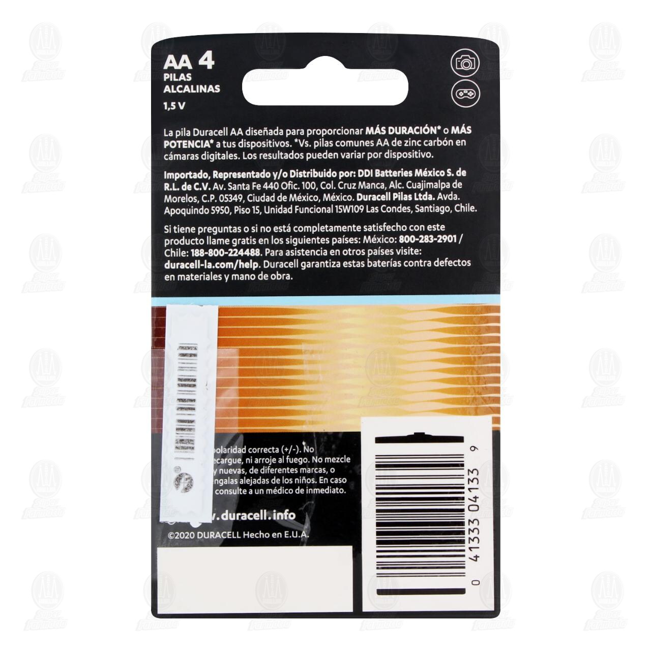 Pilas Duracell Optimum AA, 4 pzas. image number 2