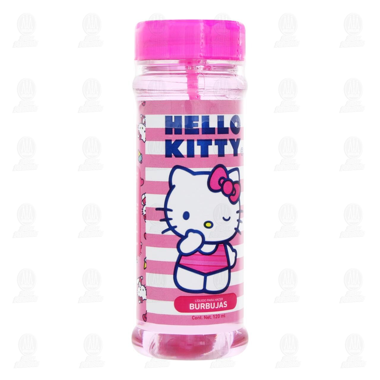 Juguete Glück Burbujas Hello Kitty, 120 ml. image number 0