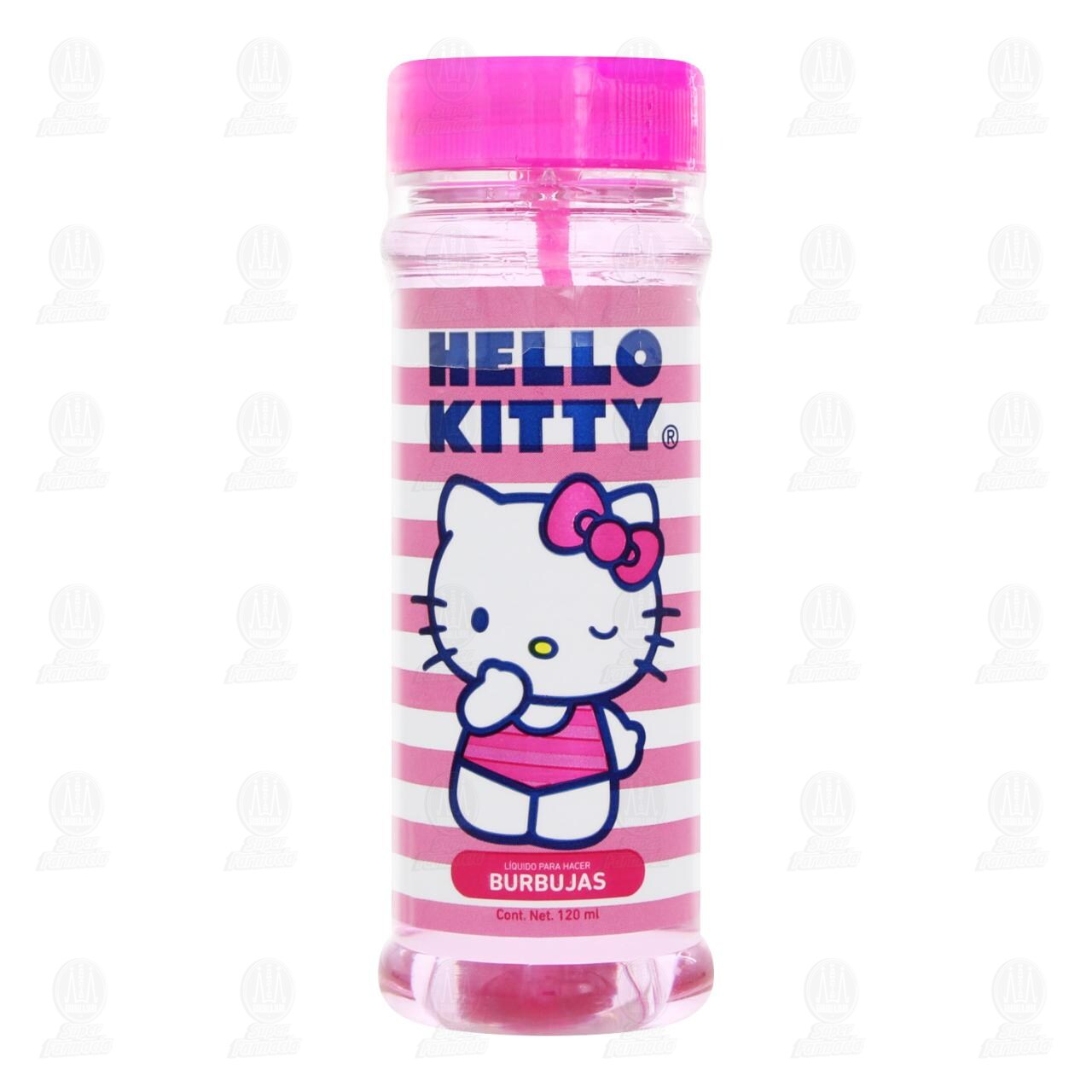 Juguete Glück Burbujas Hello Kitty, 120 ml. image number 1