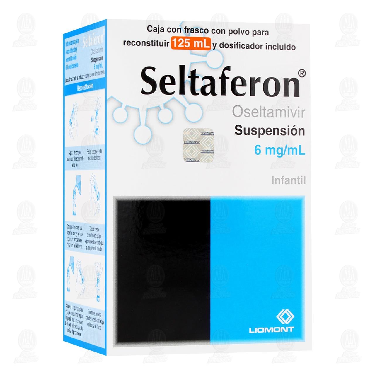 Seltaferon 6mg/ml Suspensi&oacute;n Infantil, 125 ml. image number 0