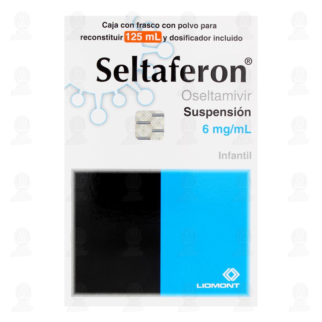Seltaferon 6mg/ml Suspensi&oacute;n Infantil, 125 ml. image number 1